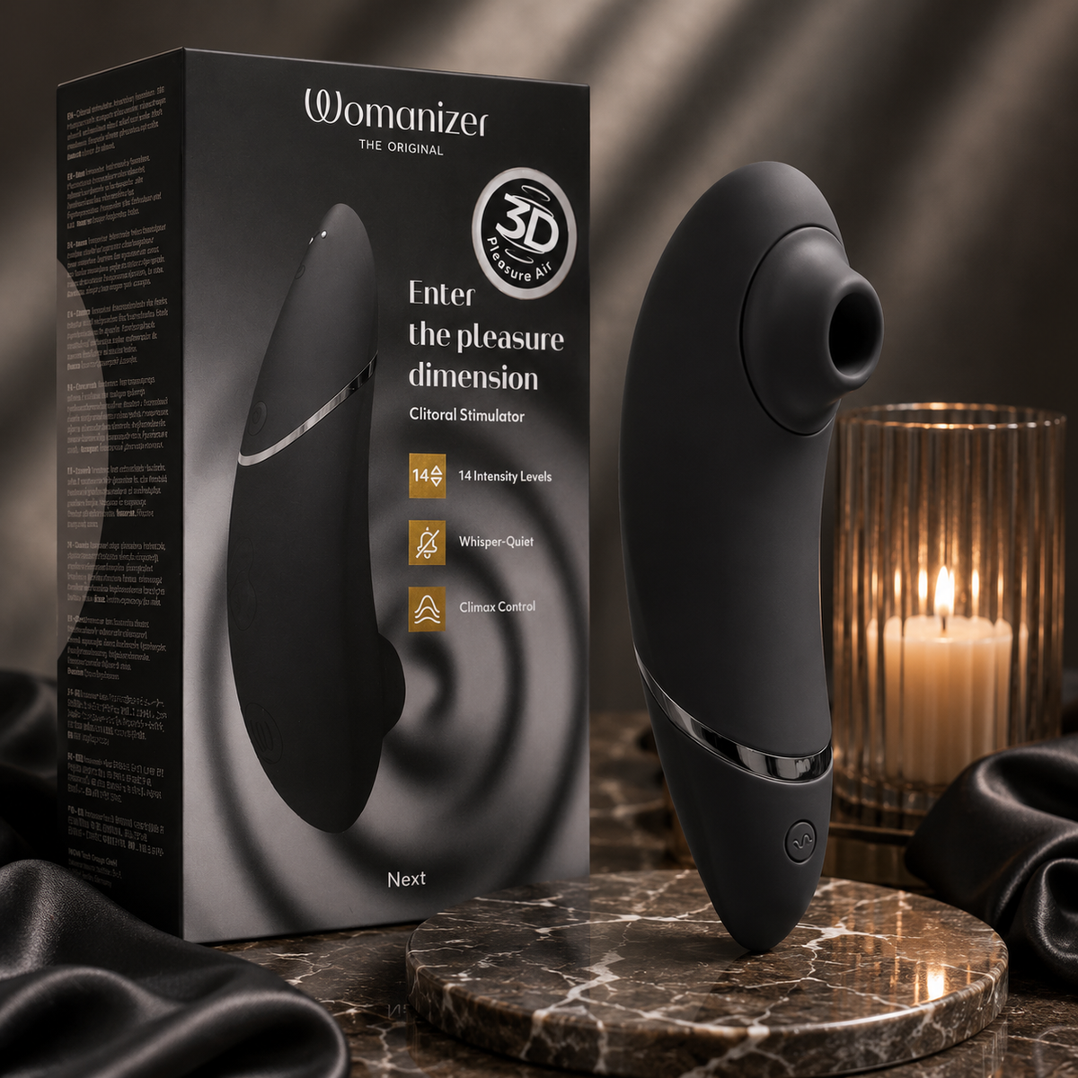 Womanizer Next — Obsidian Black
