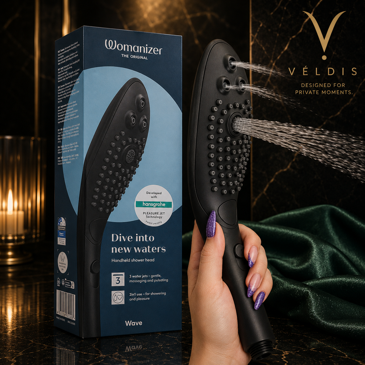 Womanizer Wave — Black