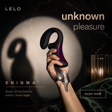 LELO Enigma™ Obsidian Black | Luxury Dual Stimulator | VÉLDIS