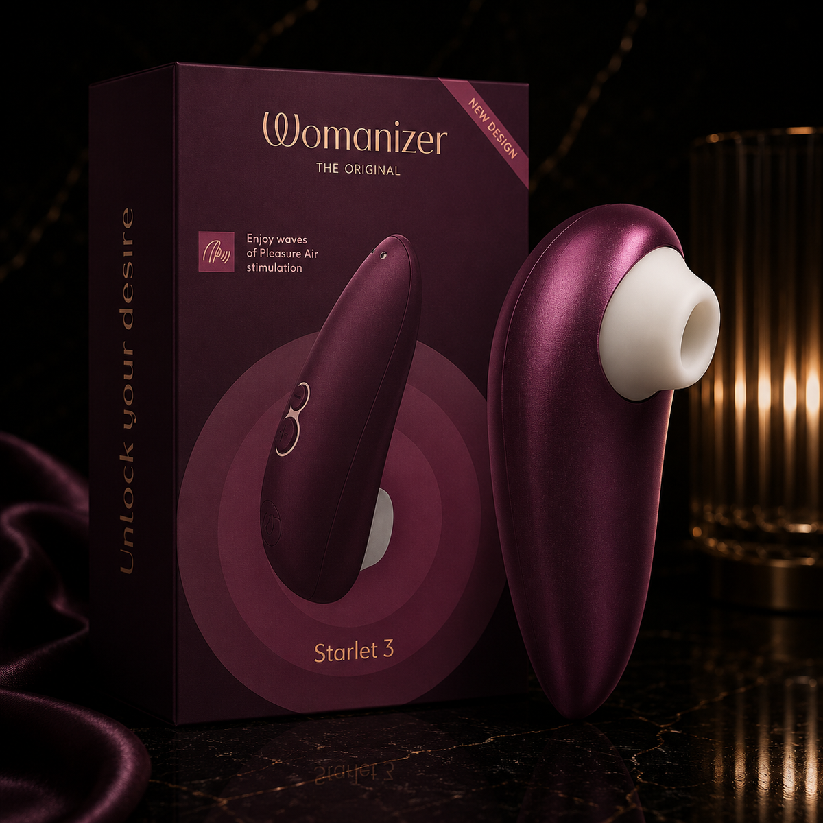 Womanizer Starlet 3™ Violet | Pleasure Air™ Stimulator | VÉLDIS