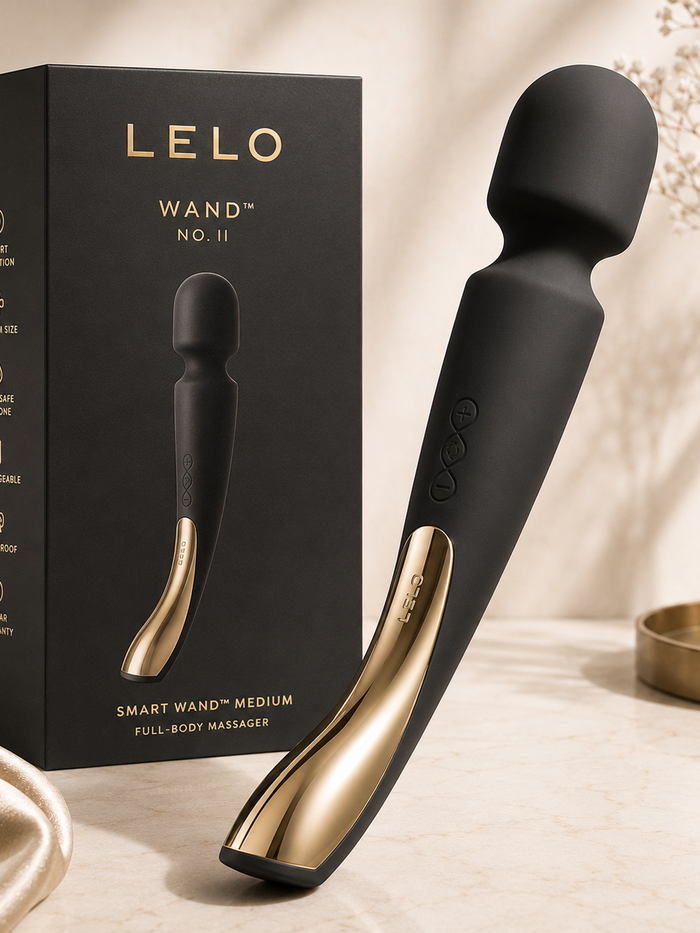 LELO Smart Wand™ No. II Obsidian Black | Luxury Massage Wand | VÉLDIS