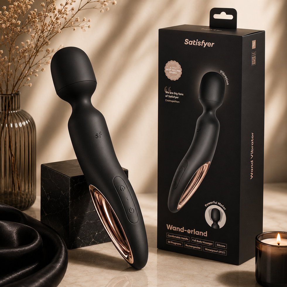 Satisfyer Wand-erland™ Rose Gold | Luxury Massage Wand | VÉLDIS