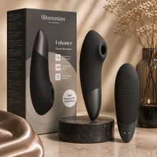 Womanizer Enhance™ Obsidian Black | Pleasure Air™ Technology | VÉLDIS