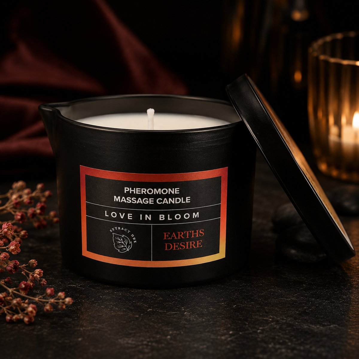 VÉLDIS Earth's Desire — Massage Candle