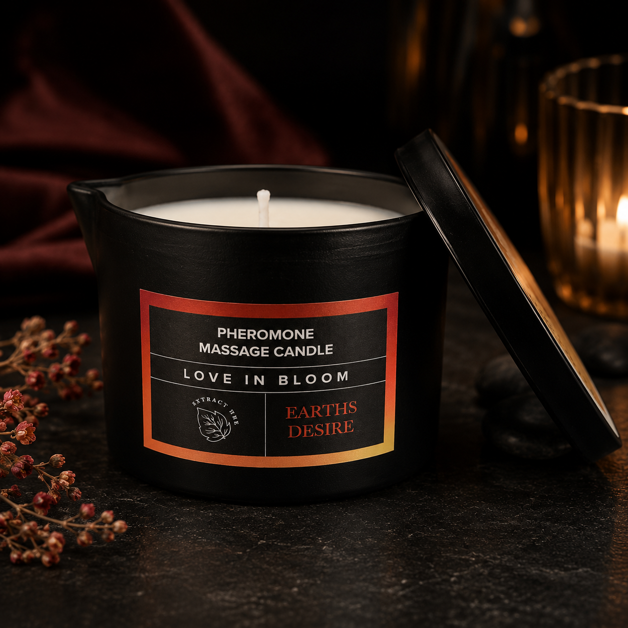 VÉLDIS Earth's Desire — Massage Candle