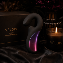 LELO Enigma™ Cruise Obsidian Black | Luxury Dual-Stimulation Massager | VÉLDIS