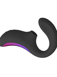 LELO - ENIGMA DOUBLE SUCTION STIMULATION MASSAGER BLACK