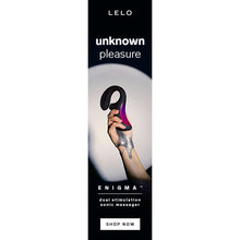 LELO Enigma™ Obsidian Black | Luxury Dual Stimulator | VÉLDIS