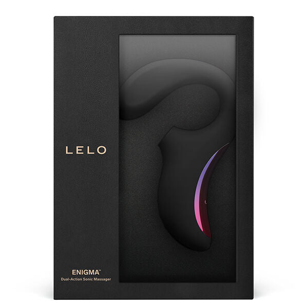 LELO Enigma™ Obsidian Black | Luxury Dual Stimulator | VÉLDIS