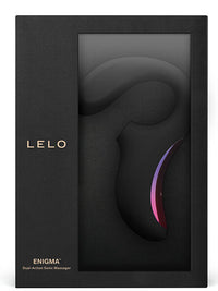 LELO - ENIGMA DOUBLE SUCTION STIMULATION MASSAGER BLACK