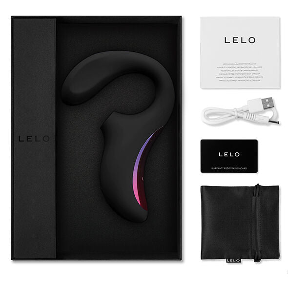 LELO Enigma™ Obsidian Black | Luxury Dual Stimulator | VÉLDIS