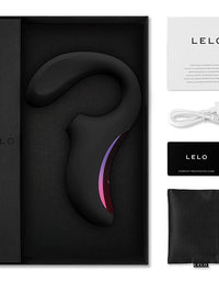 LELO - ENIGMA DOUBLE SUCTION STIMULATION MASSAGER BLACK
