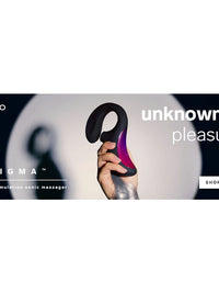 LELO - ENIGMA DOUBLE SUCTION STIMULATION MASSAGER BLACK