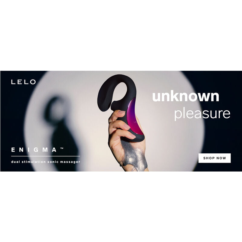 LELO Enigma™ Obsidian Black | Luxury Dual Stimulator | VÉLDIS
