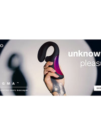 LELO - ENIGMA DOUBLE SUCTION STIMULATION MASSAGER BLACK