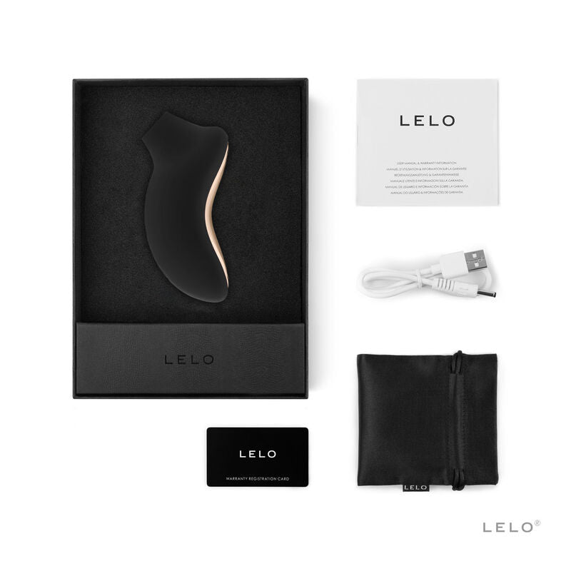 LELO SONA™ 2 Cruise Obsidian Black | Luxury SENSONIC™ Massager | VÉLDIS