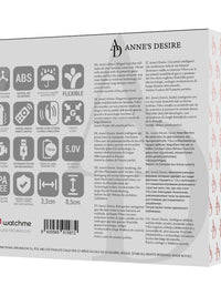 ANNE'S DESIRE - DUAL PLEASURE TECNOLOG A WATCHME BLACK