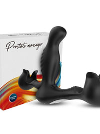 ARMONY - VIBRATEUR ANAL ET STIMULATEUR TESTICULAIRE TÉLÉCOMMANDÉ NOIR