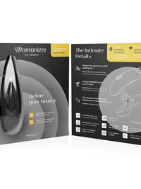 WOMANIZER - PREMIUM 2 CLITORAL STIMULATOR BLACK