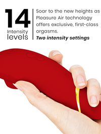 WOMANIZER - PREMIUM 2 CLITORAL STIMULATOR BORDEAUX