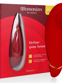 WOMANIZER - PREMIUM 2 CLITORAL STIMULATOR BORDEAUX