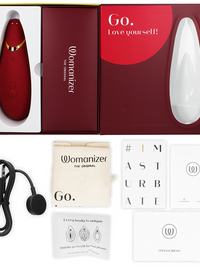 WOMANIZER - PREMIUM 2 CLITORAL STIMULATOR BORDEAUX