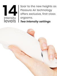 WOMANIZER - PREMIUM 2 CLITORAL STIMULATOR WARM GRAY