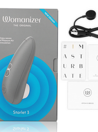 WOMANIZER - STARLET 3 CLITORAL STIMULATOR GRAY