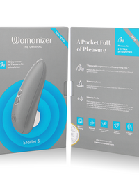 WOMANIZER - STARLET 3 CLITORAL STIMULATOR GRAY