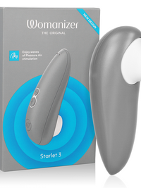 WOMANIZER - STARLET 3 CLITORAL STIMULATOR GRAY