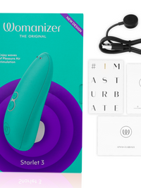 WOMANIZER - STARLET 3 CLITORAL STIMULATOR TURQUOISE