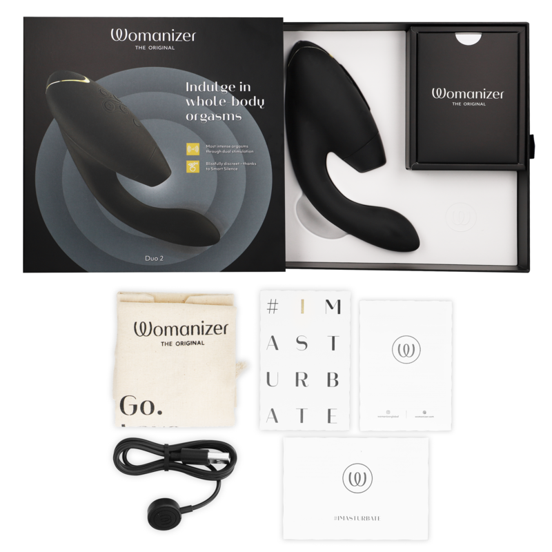Womanizer Duo 2 — Obsidian Black