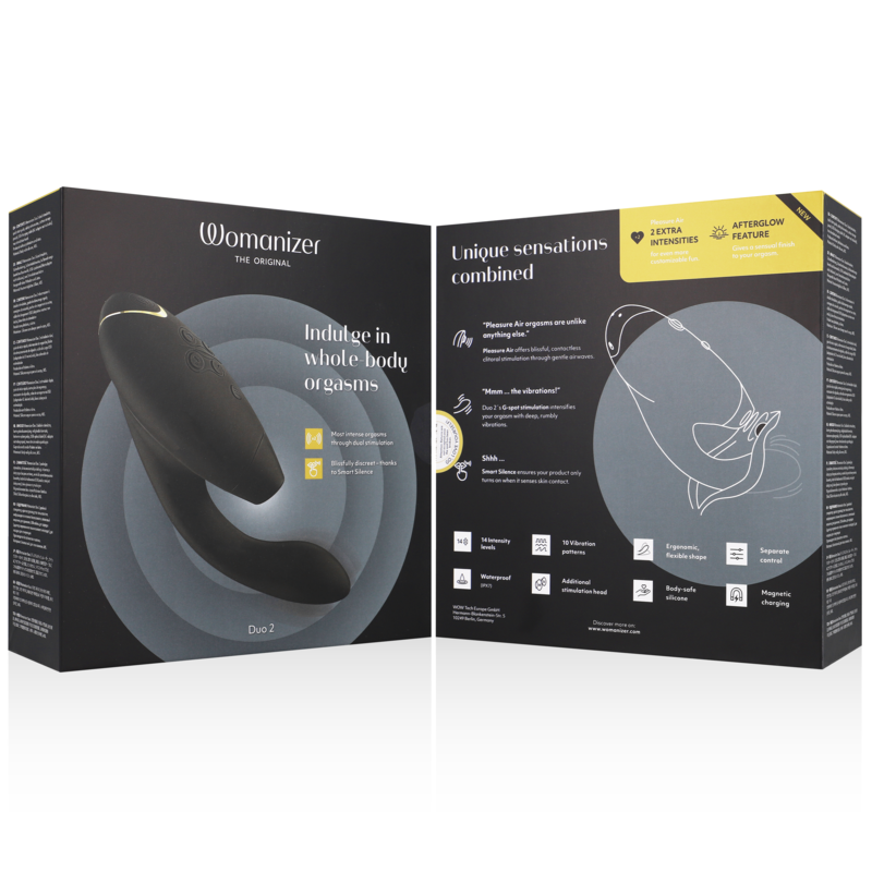 Womanizer Duo 2 — Obsidian Black