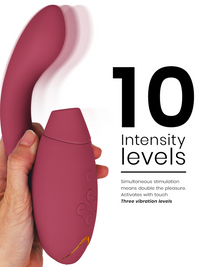 WOMANIZER - DUO 2 STIMULATOR BORDEAUX