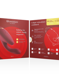 WOMANIZER - DUO 2 STIMULATOR BORDEAUX