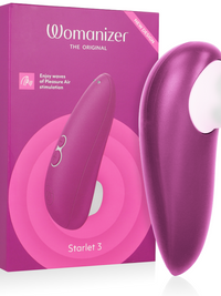 WOMANIZER - STARLET 3 CLITORAL STIMULATOR VIOLET