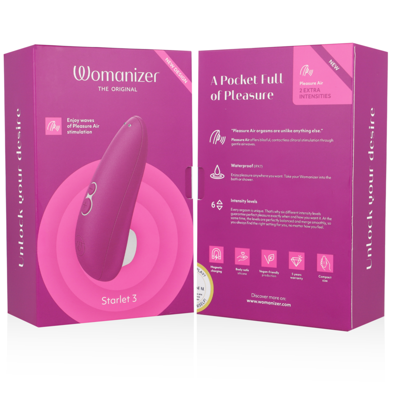 Womanizer Starlet 3™ Violet | Pleasure Air™ Stimulator | VÉLDIS