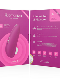 WOMANIZER - STARLET 3 CLITORAL STIMULATOR VIOLET