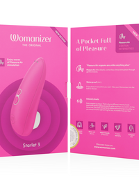 WOMANIZER - STARLET 3 CLITORAL STIMULATOR PINK