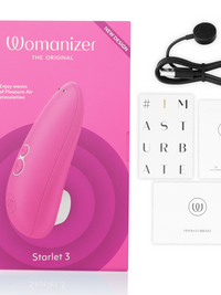 WOMANIZER - STARLET 3 CLITORAL STIMULATOR PINK