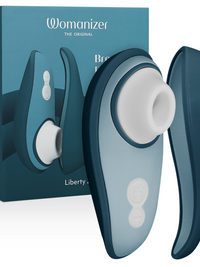 WOMANIZER - LIBERTY 2 CLITORIS STIMULATOR & SUCTION BLUE