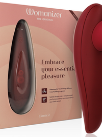 WOMANIZER - CLASSIC 2 CLITORAL STIMULATOR BORDEAUX