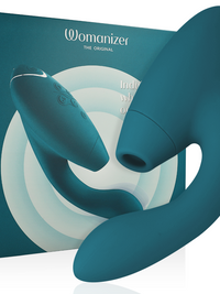 WOMANIZER - DUO 2 STIMULATOR BLUE PETROL