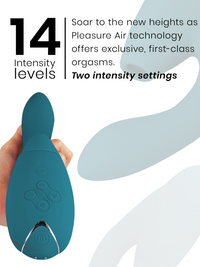 WOMANIZER - DUO 2 STIMULATOR BLUE PETROL