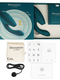 WOMANIZER - DUO 2 STIMULATOR BLUE PETROL