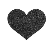Flash — Schwarze Herz-Nippelabdeckungen