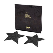 Flash — Black Star Nipple Covers