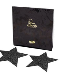 Flash — Black Star Nipple Covers