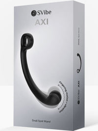 VÉLDIS – AXI AuraTouch Wand Black by Snail Vibe
