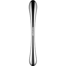 SATISFYER - COSMIC CREST 1 STAINLESS STEEL DOUBLE-ENDED DILDO